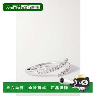 and strand 白金钻石戒指 潮奢 DIA 14K stone Twirl 1h可退 女士