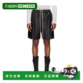 黑色五分裤 RICK RU02E1397LBY09 AW2025 OWENS 女士短裤