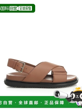 MARNI 女士凉鞋 FBMS015701P3614ZO238 AW2025 棕色