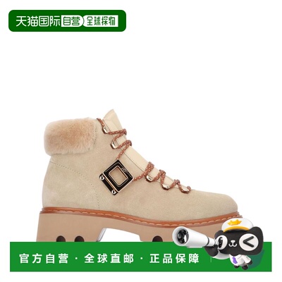 ROGER VIVIER 罗杰 维维亚 女士 VIV RANGERS TRUCK 绒面革浅褐色