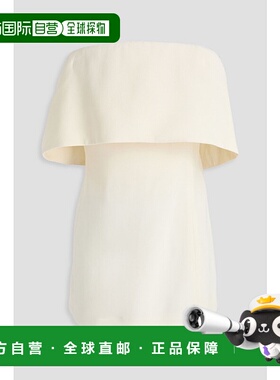 1h可退 潮奢 toteme 女士 露肩绉纱上衣 241WRT997FB0068070MACAD