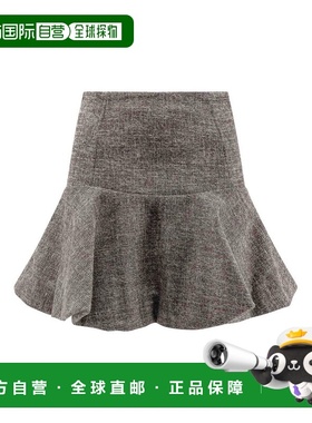 PINKO 女士半身裙 105569A2QXZM7 AW2025 灰色 Gonna Hot Dogs Mi