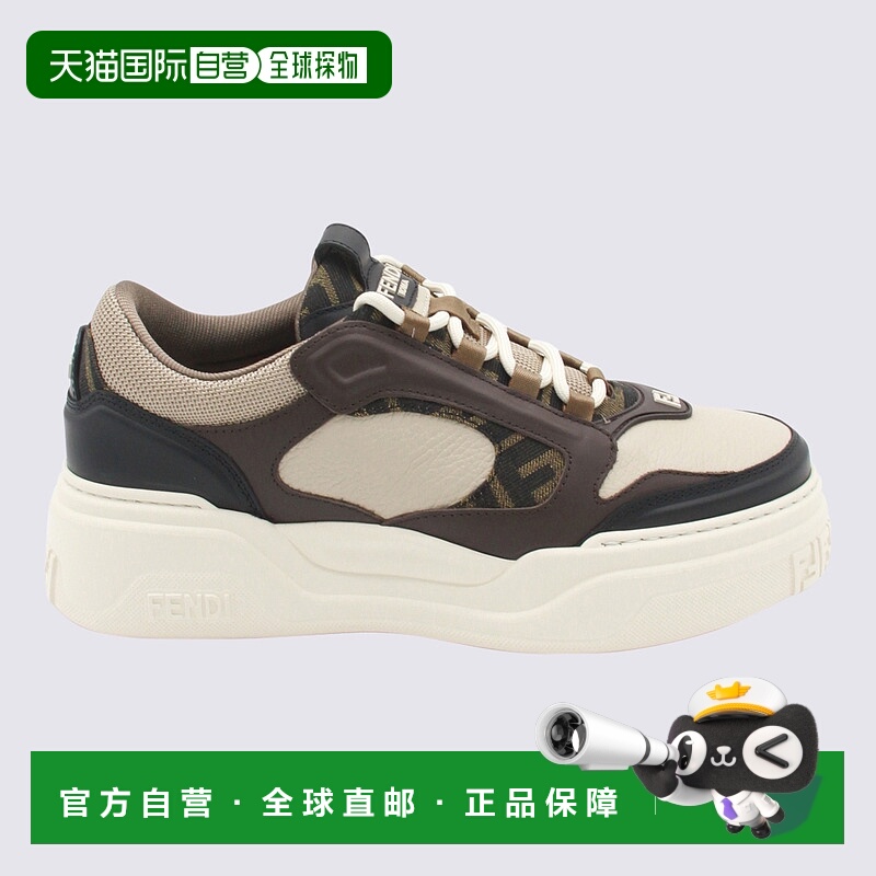1h可退 FENDI 男士运动鞋 7E1728AU20F1T29 AW2025 白色 Force Le