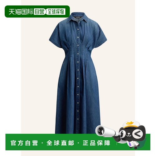 1h可退 RALPH LAUREN 女士连衣裙 100320660217000 CO 深蓝色