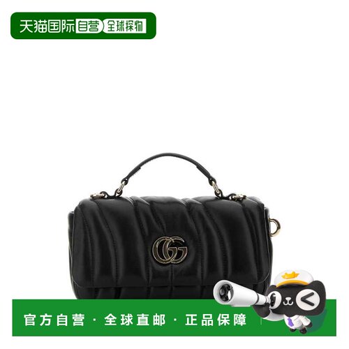 GUCCI 女士手提包 806017AAD711000 CO 黑色 GG M【付后1h可退】