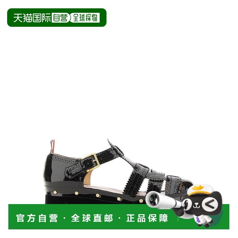 1h可退 潮奢 Thom Browne 汤姆 布朗 女士 厚底凉鞋 FFF141C00216