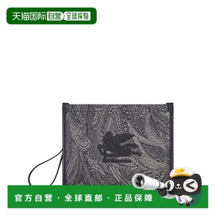 ETRO SS2024 男士 MP2C0002AD216B0065 黑色 手拿包 1h可退