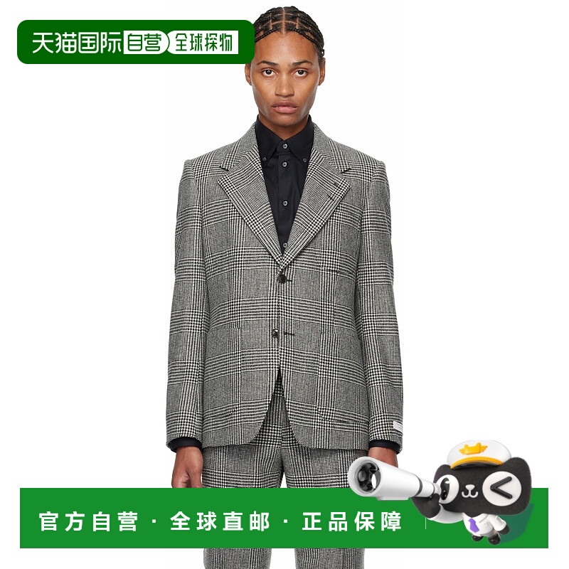 1h可退 潮奢 Tiger Of Sweden 男士 黑色 & 白色 Javin 西装外套