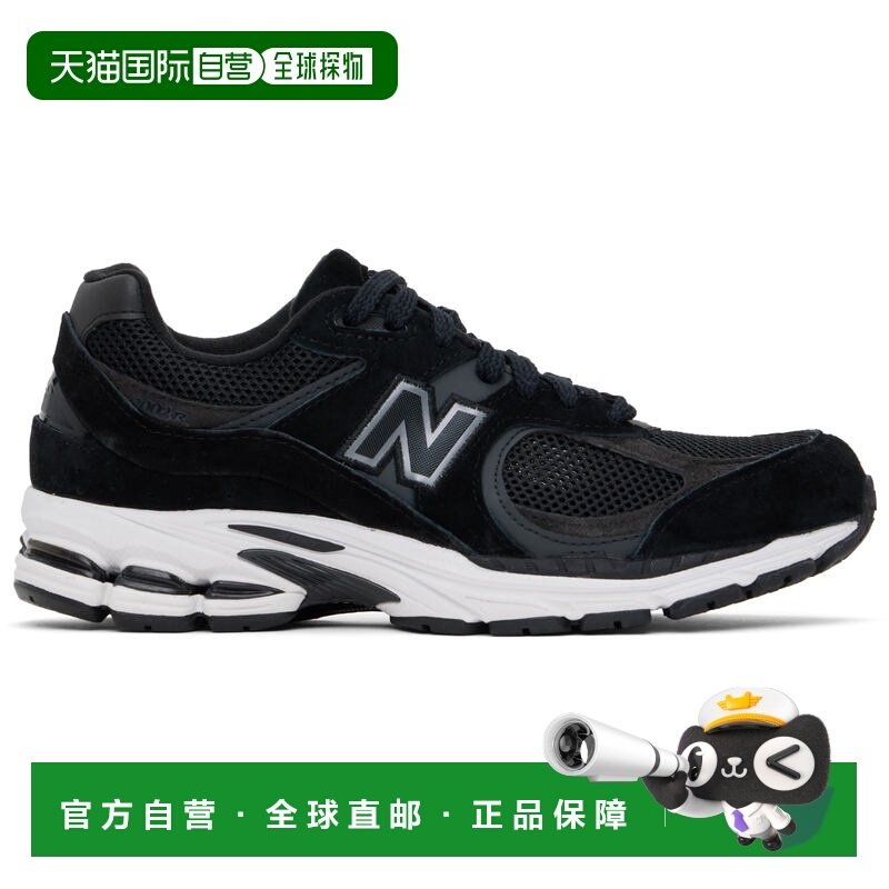 1h可退 潮奢 New Balance  女士 黑色 2002R 运动鞋 M2002RBK