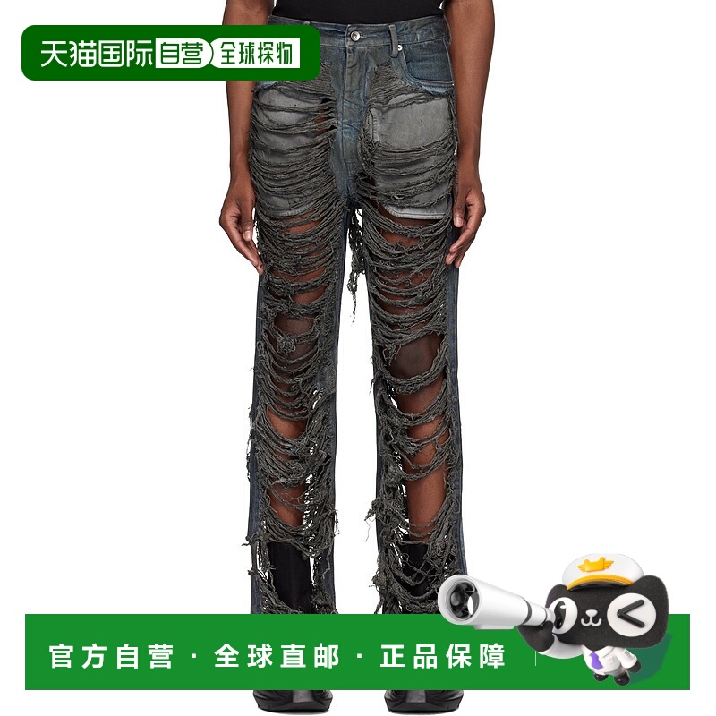 1h可退 潮奢 DRKSHDW 瑞克 欧文斯 DRKSHDW 男士 灰褐色 Geth 牛