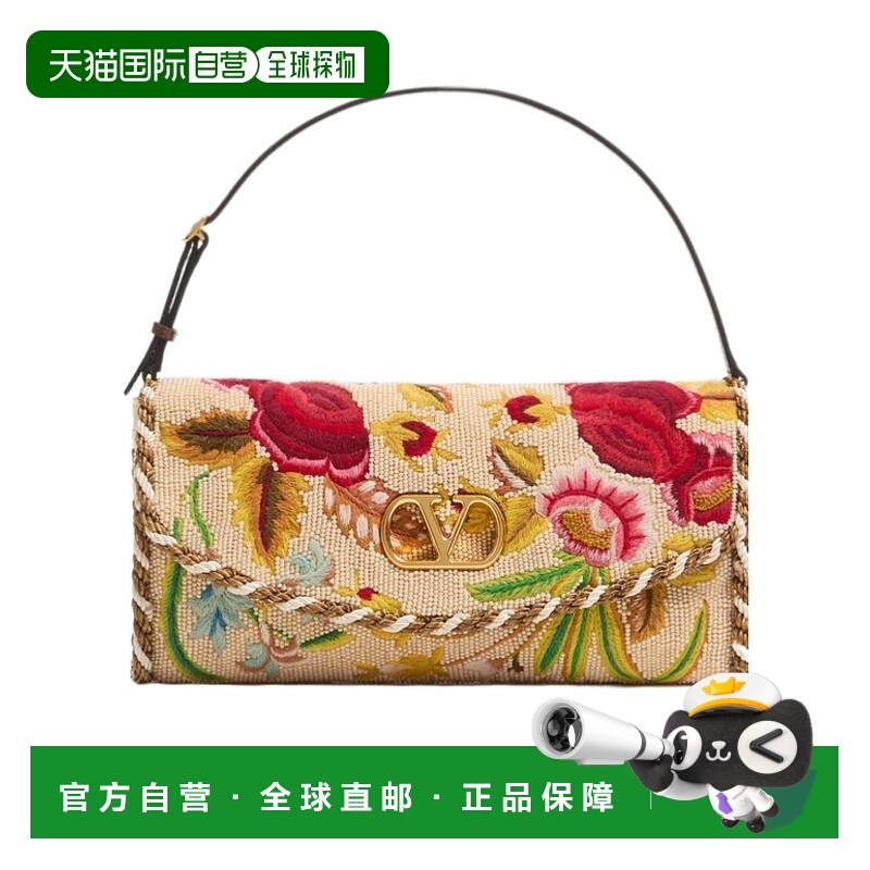 1h可退 VALENTINO 女士斜挎包 WB0S09ECIBBH CO 花色 翻盖单肩包