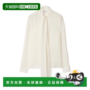 SS2025 81026681 白色 长袖 BURBERRY 衬衫 女士衬衫