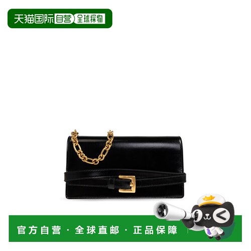 BALMAIN 女士手提包 GN1ON259LMTE0PA AW2025 黑色 Wallet Chain