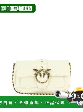 PINKO 女士手拿包 100061A0F1Z14Q-1 SS2025 白色 Crossbody bags