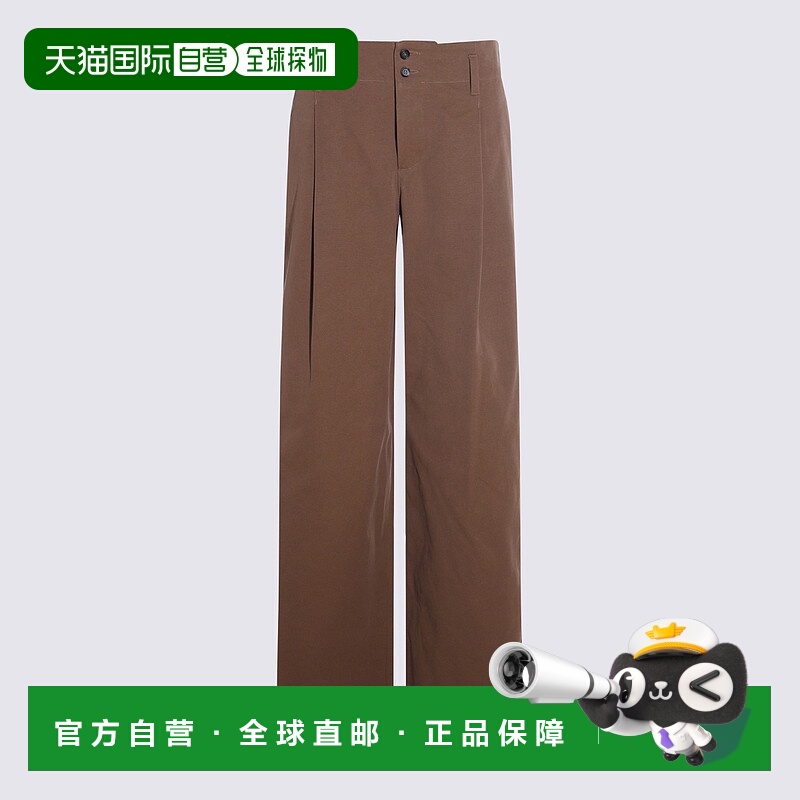 1h可退 CHLOÉ 女士休闲裤 CH25APA11365208 AW2025 棕色 High-Ris