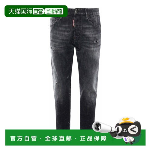 DSQUARED2 男士休闲裤 S74LB1910S30357900BLACK SS2026