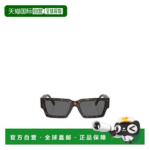 男士 灰色 太阳镜 SS2024 方形印花太阳镜 VE445910887 VERSACE