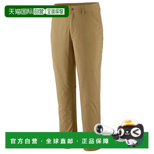 Patagonia 女士户外软壳裤 1101262CLASSICTAN CO 卡其色休闲裤