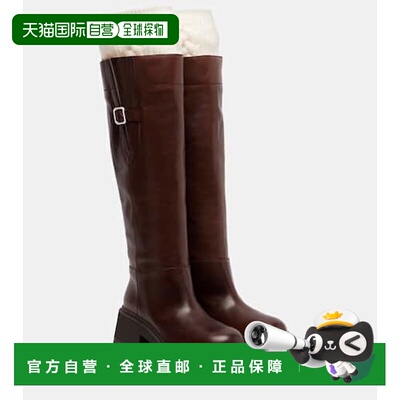 1h可退 潮奢 Jimmy Choo 周仰杰 女士 Tamsin 皮质及膝靴子