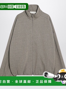 1h可退 潮奢 Essentials 男士 灰色磨毛棉质运动衫 202SP256893FH