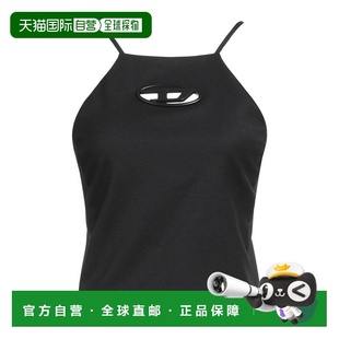 1h可退 潮奢 Diesel 迪赛 女士 上衣 black黑色 舒适时尚