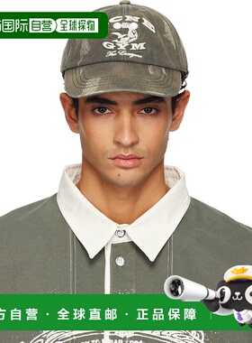 1h可退 潮奢 Acne Studios 艾克妮 男士 灰色徽标棒球帽 C40433