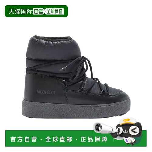 MOON BOOT 女士雪地靴 80D2450080N001 CO 黑色 LTrack 短筒靴