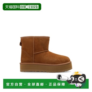 1143700K0CHE Mini Kids Classic 男童运动鞋 ‘K Ugg 棕色