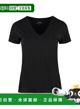 VINCE 女士衬衫 VR59283148001BLK CO 黑色 Cotton T-shirt短袖