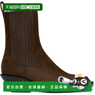 Muaddi 女士 棕色 1h可退 切尔西靴 Amina Chiara CHIARACHE 潮奢