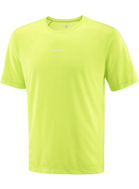 SALOMON 男士T恤 LC2778800ACID SS2026 黄色 T-SHIRT