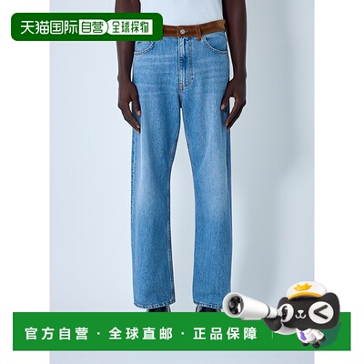 1h可退 潮奢 Marni 玛尼 男士 宽腿牛仔裤 PUJU0021QSUSCY44