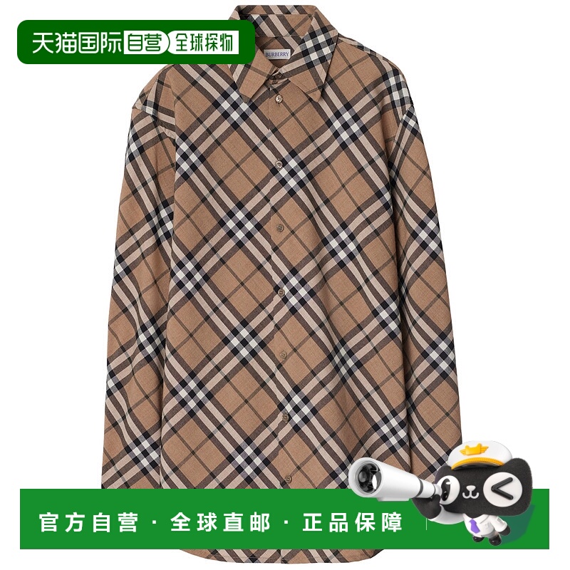 BURBERRY 女士针织衫 8093314X SS2025 棕色 Burberry Sweaters