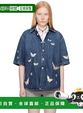 1h可退 潮奢 Our Legacy 女士 蓝色 Beyond 牛仔衬衫 M2252BB