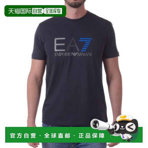EA7 EMPORIO ARMANI 男士T恤 3YPTE9PJ78ZBLUSCUR【付后1h可退】