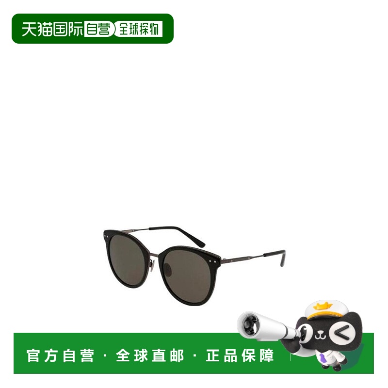 1h可退 BOTTEGA VENETA 女士眼镜 BV0086SA5 AW2021 绿色 徽标细