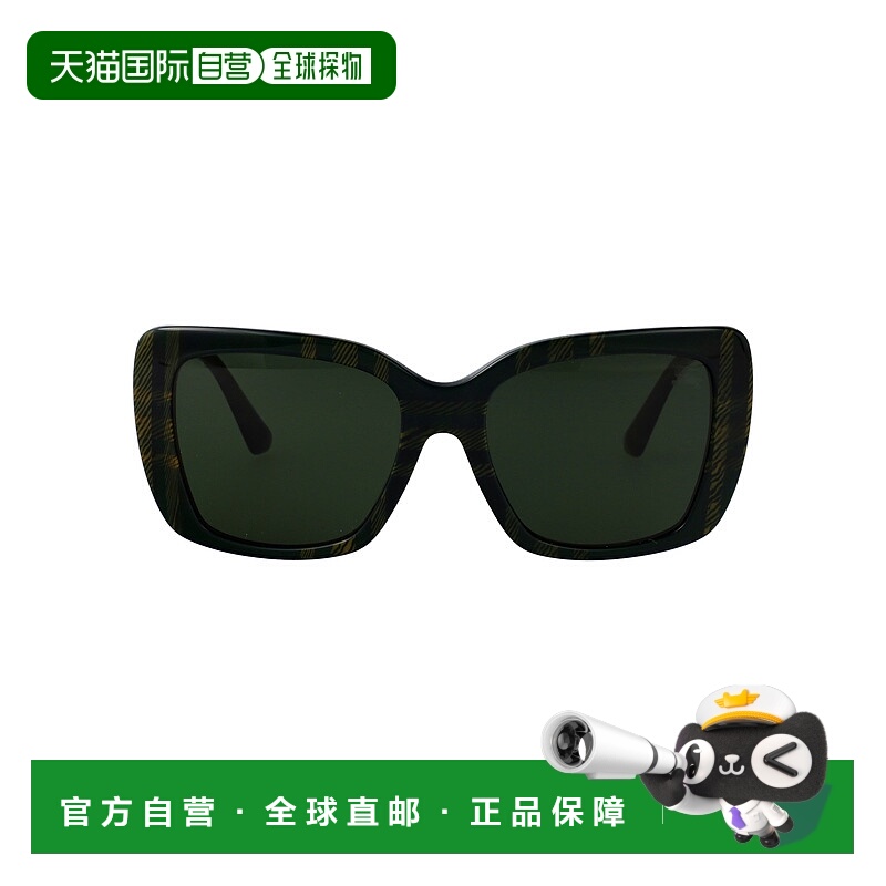 1h可退 BURBERRY 女士太阳镜 0BE4456416971 SS2025 黑色 0BE4456