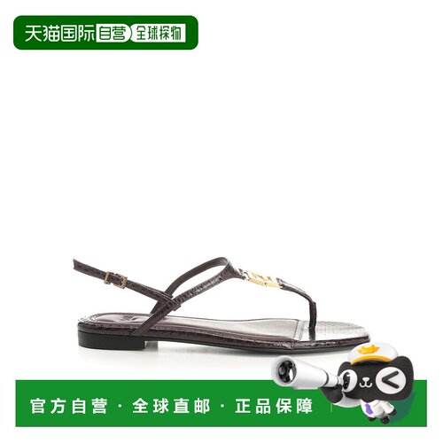 FENDI 女士凉鞋 8Y8713AUEEF1S1Z AW2025 深棕色 Ffold
