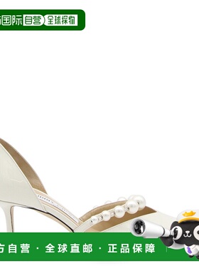 1h可退 潮奢 Jimmy Choo 周仰杰 女士 LATTE AND AURELIE 白色浅