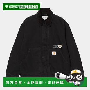 WIP AW2025 男士 I03555300E60 黑色 外套 CARHARTT