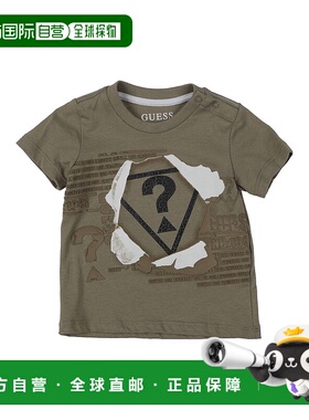 1h可退 潮奢 Guess 盖尔斯 婴儿 T恤童装 green绿色 舒适时尚