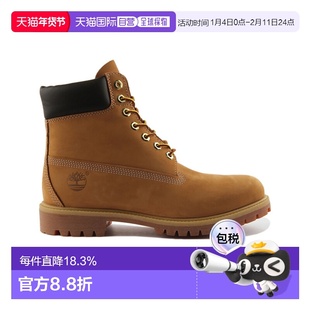 TIMBERLAND添柏岚防泼水防滑小麦色男子工装大黄靴10061W