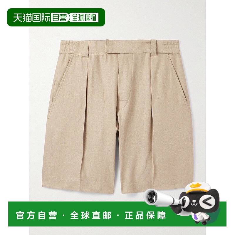 1h可退 潮奢 Loro Piana 诺悠翩雅 男士 Reinga 百慕大短裤 FAP42