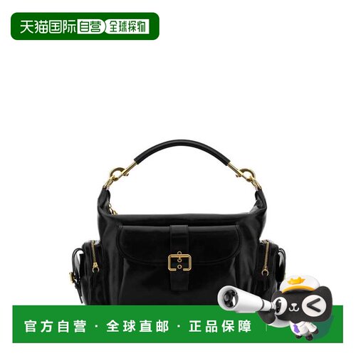 CHLOÉ 女士单肩包 CHC24AS532N83001 SS2025 黑色 Black leather