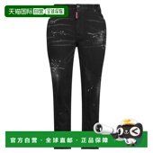 潮奢 牛仔长裤 Dsquared2 1h可退 二次方 女士 black黑色 舒适时