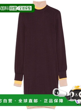 FENDI 女士连衣裙 FZDC36ASJGF0AU3 CO 紫色包臀裙