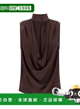 1h可退 潮奢 Elisabetta Franchi 女士 无袖衬衫 CA13461E2