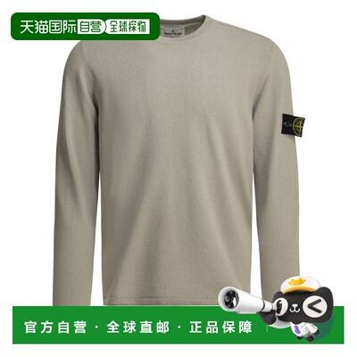 Stone Island 石头岛 男士 水手领带Logo毛衣 5100062S00B9V0061