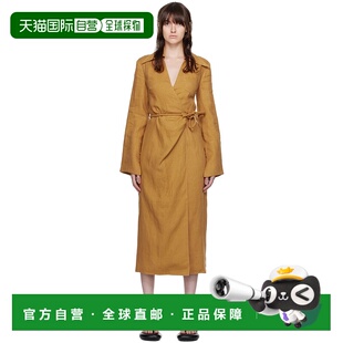 女士 Nanushka 黄褐色 Farah NW22PFDR013 1h可退 连衣裙 潮奢