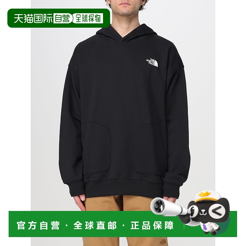 1h可退 THE NORTH FACE 男士卫衣 NF0A8C3VJK31 SS2025 黑色